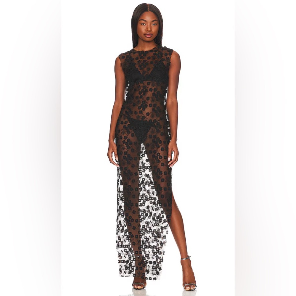 Rumer Rosella Midi Dress Revolve M